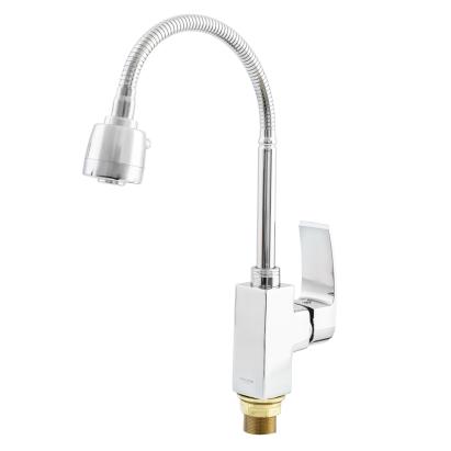 Baterie de bucătărie cu duș flexibil, 2 funcții, crom MIXXUS Magnum 011