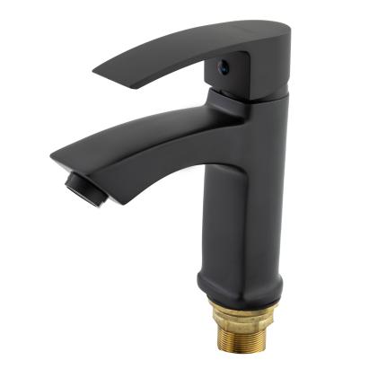 Baterie lavoar MIXXUS MAGNUM 001 negru mat, monocomandă cu cartuș ceramic