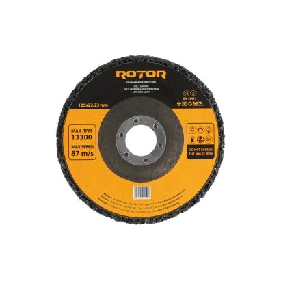 Disc abraziv Rotor Type Coral 125 mm pentru îndepărtare vopsea, granulație 80