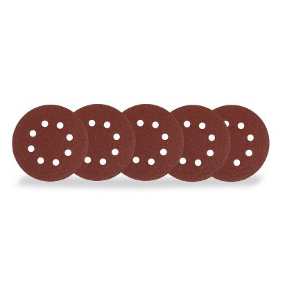 Set 5 discuri abrazive Rotor 125 mm P40 cu prindere arici pentru slefuitor excentric