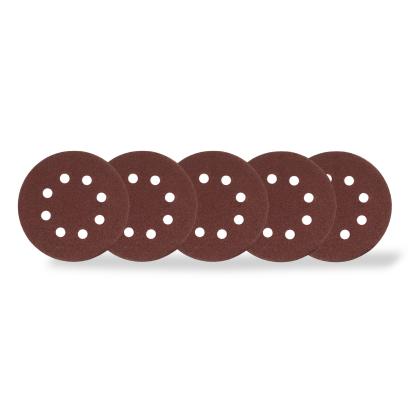 Set 5 discuri abrazive 125 mm P60 cu prindere velcro pentru șlefuitor excentric Rotor