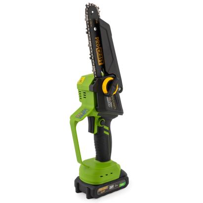 Mini fierăstrău pe acumulator ProCraft PKA46 20V, 2x2Ah, lame 6"/8"