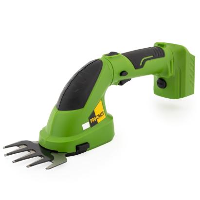 Foarfecă pe acumulator ProCraft PGH2000 pentru gazon și arbuști, 20V, 1200 rpm