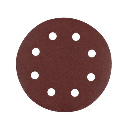 Set 10 discuri abrazive ProCraft 180 mm P120 pentru slefuitor excentric, 8 gauri