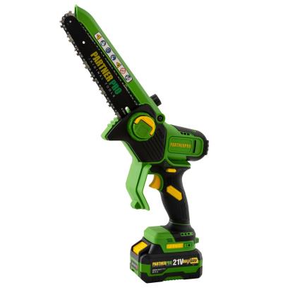 Mini fierastrau cu lant PartnerPro PPBS-84 brushless, 21V 4Ah, lama 20 cm