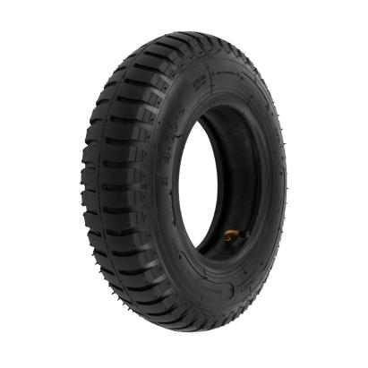 Anvelopă roabă 400-8 cu cameră inclusă, cauciuc natural Elefant Premium