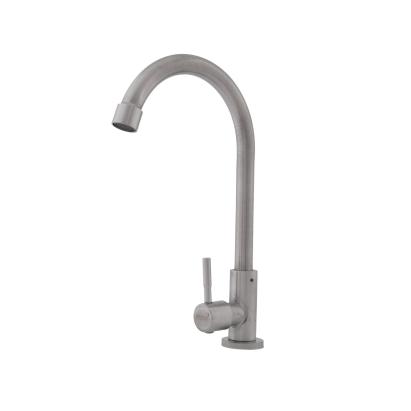 Baterie lavoar monocomandă VITAL FB-01 Flow din inox SUS 304, pipă 360°