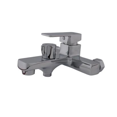 Baterie cadă monocomandă ELEGANCE Z 09 FLOW, crom lucios, cu pară de duș