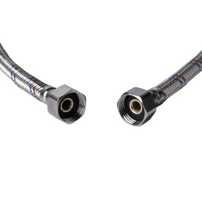 Racord flexibil apă inox 120 cm, F1/2" x F1/2" interior, Flow FRF-120BB