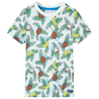 Tricou pentru copii cu mâneci scurte, multicolor, 128 GartenMobel Dekor