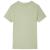 Tricou pentru copii cu mâneci scurte, kaki deschis, 140 GartenMobel Dekor