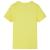 Tricou pentru copii cu mâneci scurte, galben, 140 GartenMobel Dekor