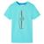Tricou pentru copii cu mâneci scurte, turcoaz, 140 GartenMobel Dekor