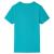 Tricou pentru copii cu mâneci scurte, verde mentă închis, 128 GartenMobel Dekor
