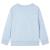 Bluzon pentru copii, albastru melanj pal, 128 GartenMobel Dekor