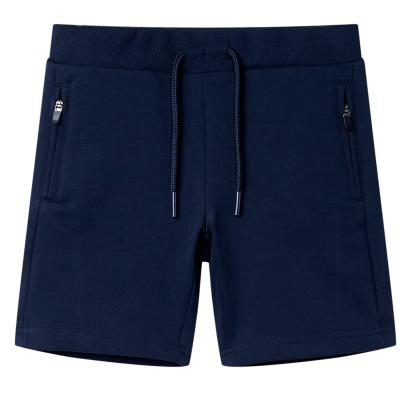 Pantaloni scurți pentru copii, bleumarin, 116 GartenMobel Dekor