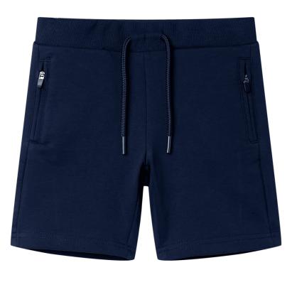 Pantaloni scurți pentru copii, bleumarin, 140 GartenMobel Dekor