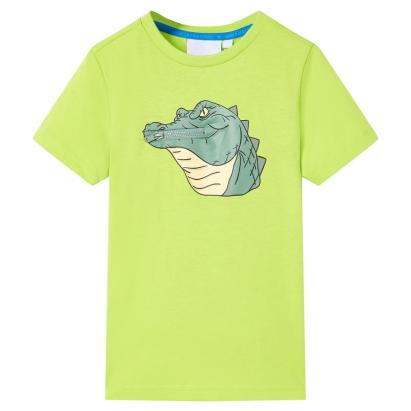 Tricou pentru copii, lime, 116 GartenMobel Dekor