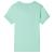 Tricou pentru copii cu mâneci scurte verde deschis 92 GartenMobel Dekor