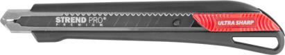 Cuțit cutter profesional Strend Pro Premium FD706 SoftTouch 9 mm, BlackMatt