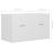 Dulap de chiuvetă, alb, 80x38,5x46 cm, lemn prelucrat GartenMobel Dekor