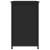 Noptieră, negru, 40x36x60 cm, lemn compozit GartenMobel Dekor