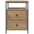 Noptiere, 2 buc., stejar artizanal, 44x45x60 cm, lemn prelucrat GartenMobel Dekor