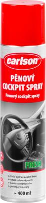 Spray spuma pentru bord auto Carlson Fresh, curatare si protectie, 400 ml
