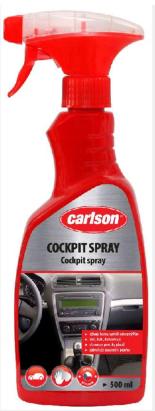 Spray cockpit Carlson pentru bord si plastice interior auto, 500 ml