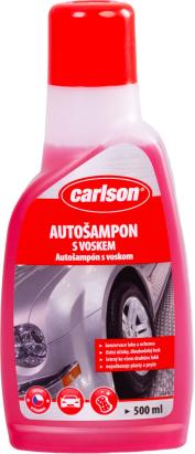 Șampon auto Carlson cu ceară pentru caroserie, 500 ml, luciu intens