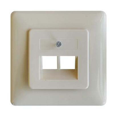 Priză ISDN dublă 8P8C îngropată, pentru conexiuni telefonie/date