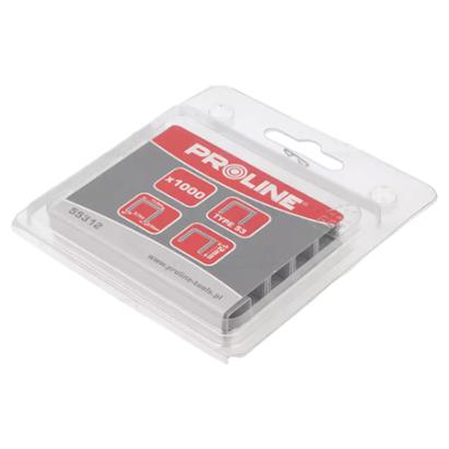 Capse din oțel tip 53, 12 mm, 1000 bucăți/set pentru capsator