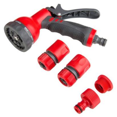 Set de irigat Proline cu pistol multijet și 3 accesorii pentru furtun