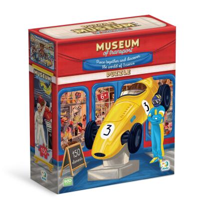 Puzzle - Muzeul transporturilor (150 piese) PlayLearn Toys