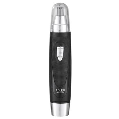Trimmer portabil pentru nas si urechi Adler AD 2911, lame din inox