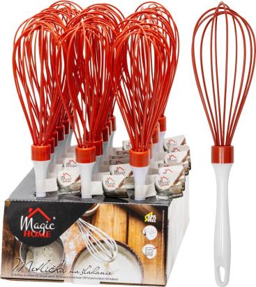 Metlička MagicHome, na šľahanie, silikónová, Sellbox 18 ks