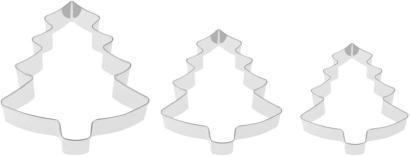 Vykrajovačka MagicHome Vianoce, na pečenie, stromček, formička, 3 ks