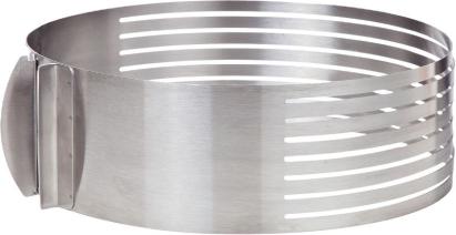 Krájač MagicHome, na tortu, nastaviteľný, nerez, 24,5-30,5x8 cm