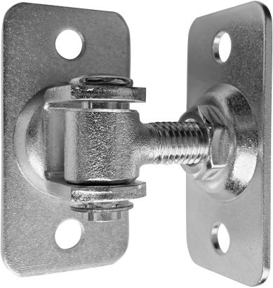 Balama poarta cu baza dubla, reglabila 50-70 mm, filet m12, zincata, argintie MultiMark GlobalProd