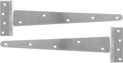 Záves dverový T-LINK 350 mm, vratový, Zn, bal. 2 ks