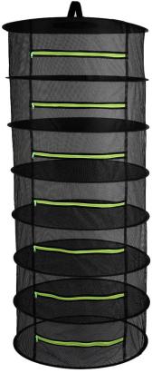 Sieť Strend Pro, na sušenie húb, hríbov, kruhová, závesná, 59x140 cm