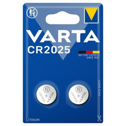 BATERIE CR2025 BLISTER 2 BUC VARTA