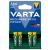 Acumulatori AAA Varta 1000 mAh NiMH, set 4 bucati, 1.2 V