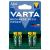 Acumulatori AAA Varta 800 mAh NiMH, reîncărcabili, blister 4 bucăți