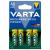 Acumulatori AA Varta Recharge Accu Power 2600 mAh, NiMH, blister 4 buc