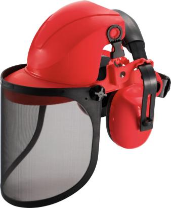 Vizieră de protecție cu antifoane Safetyco, plasă metalică, CE