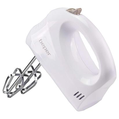 Mixer de mână Beper 150W cu 5 viteze, teluri inox și protecție la supraîncălzire