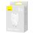 Încărcător rețea Baseus Compact 10,5W cu 2 porturi USB-A, alb
