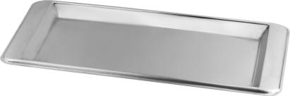 Podnos MagicHome, na kávu, servírovací, 30,5x15 cm, nerez