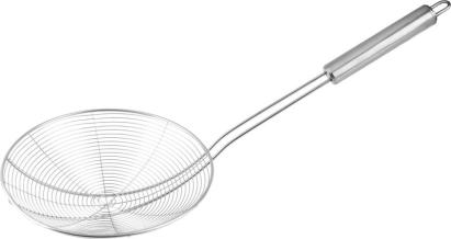 Naberačka MagicHome, odpeňovačka, kuchynská, zberač peny, špirálová, 20 cm, nerez